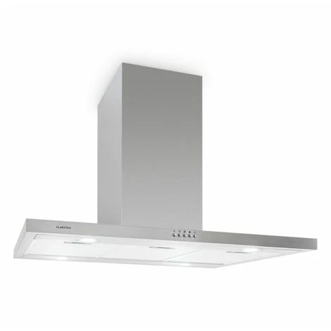 Klarstein Bonita Extractor Hood 90cm 500 M³/h Island Canopy Design Stainless Steel