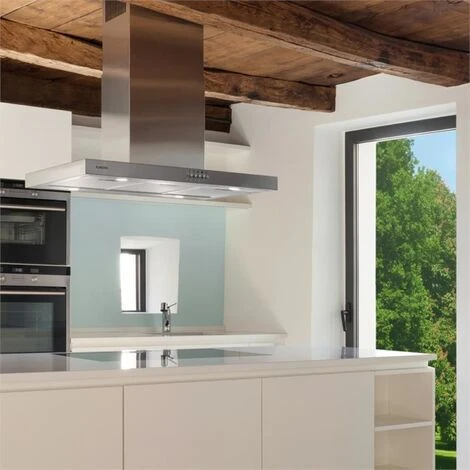 Klarstein Bonita Extractor Hood 90cm 500 M³/h Island Canopy Design Stainless Steel - Image 5