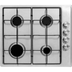 Econolux ART28926 60cm Gas Stainless Steel Hob