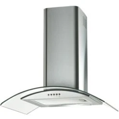 Econolux ART28310 60cm Hood Full Curved Glass Cooker Hood
