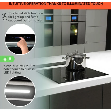 Klarstein Royal Flush Eco Cooker Hood 60 Cm 576 M³/h A+ - Image 4