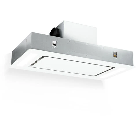 Klarstein Remy Ceiling Hood 90 Cm 619 M³/h 230W 3 Levels Remote Control