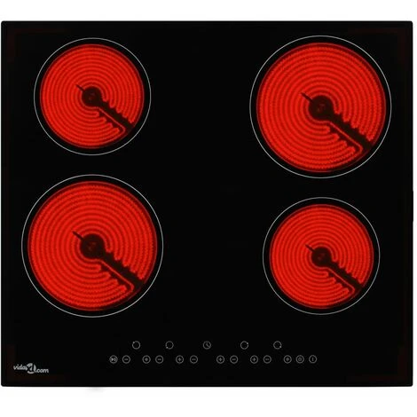 Ceramic Hob With 4 Burners Touch Control 6000 W - Image 3