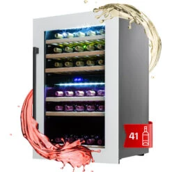 Klarstein Vinsider 41D Built-In Duo Quartz Edition Built-in Wine Fridge