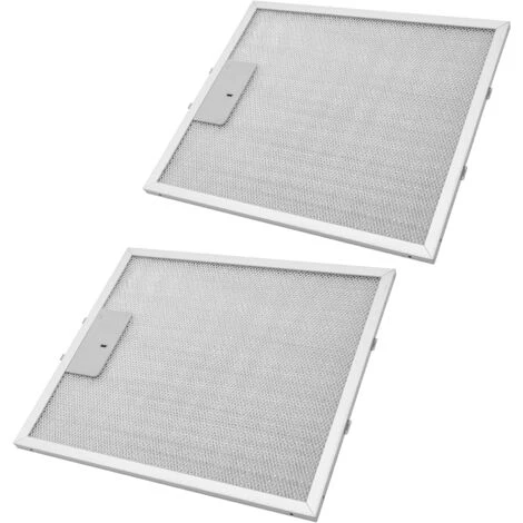 Vhbw 2x Metal Grease Filter Replacement For Whirlpool C00280008, C00314158 For Extractor Fan - 30,55 X 26,75 X 0,85 Cm, Metal - Image 2