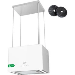 CIARRA 48cm Island Hood 700m3/h With 4-speed Extraction Class A++ Ceiling Hood-CD4850S