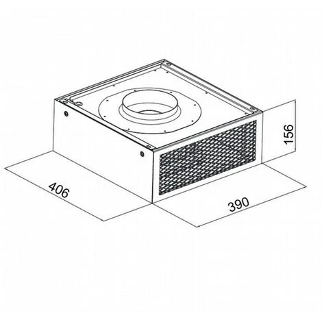 Scorpio 100 X 70cm Ceiling Hood With External Motor - Image 4