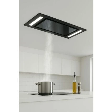 Cata ART10238 Stellar 90cm Ceiling Cooker Hood - Image 3