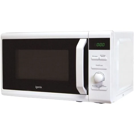 Igenix Digital Microwave, 8 Cooking Settings, 20 Litre, 800W, White - IG2096 - Image 3
