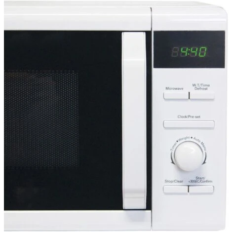 Igenix Digital Microwave, 8 Cooking Settings, 20 Litre, 800W, White - IG2096 - Image 4