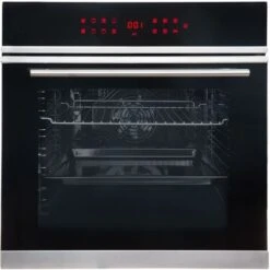 13 Function Single Electric Oven, LED Touch Control 76L - SIA BISO11SS