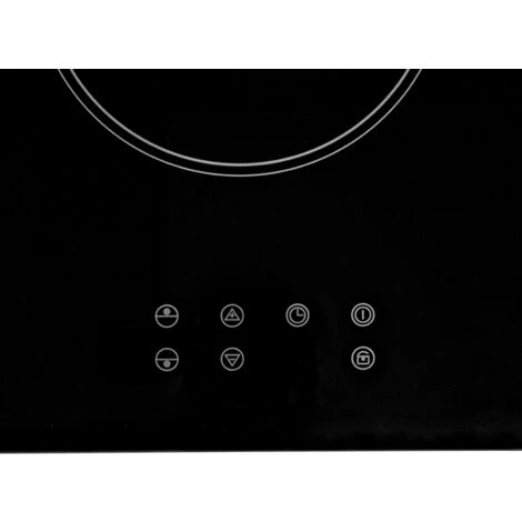 SIA CERH31BL Black 30cm 2 Burner Domino Ceramic Electric Hob With Touch Control - Image 3