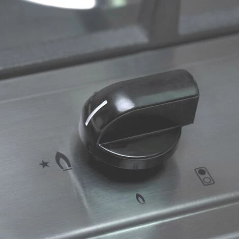 SIA SSG302SS 30cm Domino Gas Hob In Stainless Steel LPG Kit & Cast Iron Stands - Image 3