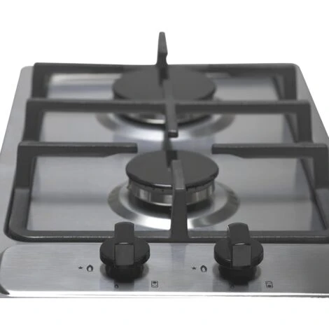 SIA SSG302SS 30cm Domino Gas Hob In Stainless Steel LPG Kit & Cast Iron Stands - Image 5