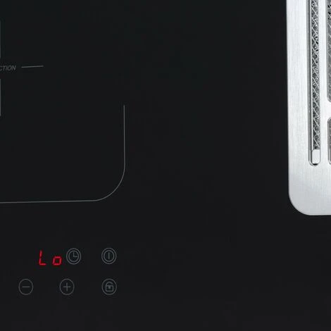 SIA 80cm Black Induction Hob With Built In Downdraft Extractor Fan & Filter - Image 3
