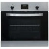 SIA SO112SS 60cm Stainless Steel Built In Digital Single Electric True Fan Oven