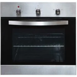 SIA SO113SS 60cm Stainless Steel Built-in / Under Single Electric True Fan Oven
