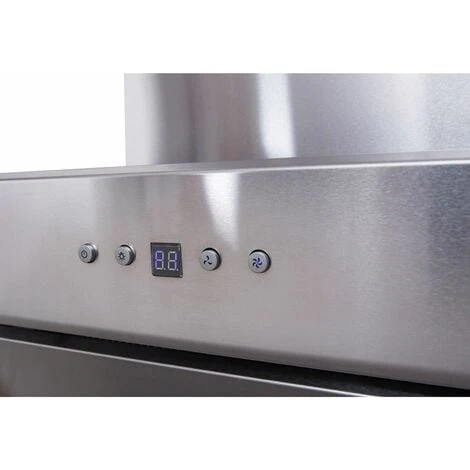 SIA AGL71SS 70cm Stainless Steel Angled Chimney Cooker Hood Kitchen Extractor - Image 4