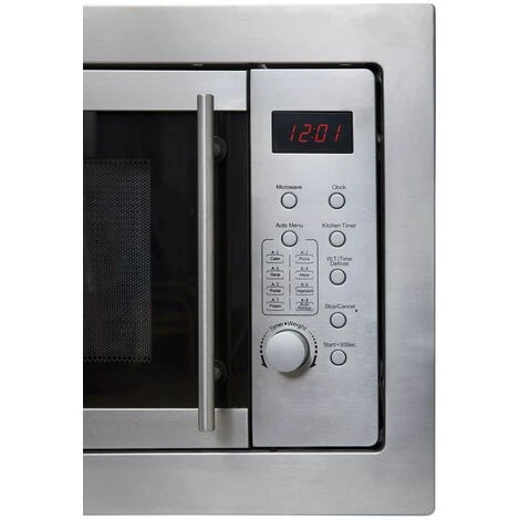 SIA BIM25SS Stainless Steel 25L Integrated Built In 900W Digital Microwave Oven - Image 4