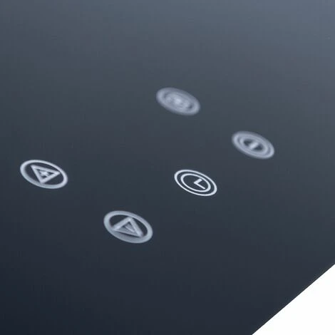 SIA CERH60BL 60cm 4 Zone Touch Control Electric Ceramic Hob In Black - Image 5