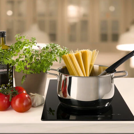 AREBOS Induction Hob 3000W 2 Hobs 30 Cm Autarkic With Sensor Touch Timer Child Safety Overheating Protection Auto Switch-off - Image 2