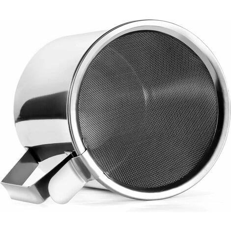 Bacon Grease Container With Stainless Steel Grease Strainer Perfect As Pan Grease Holder, Cooking Oil Keeper And Storage1.2L - Image 2