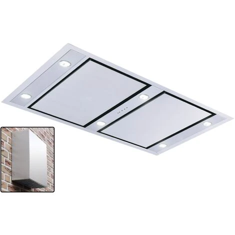 ViandPro - VP-CH4220-EX Scorpio 100 X 70cm Ceiling Hood With 1200m3/h External Motor