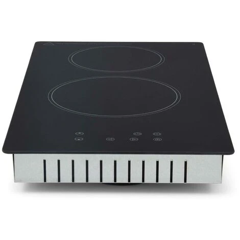 Montpellier CER31NT 30cm Glass Domino Ceramic Electric Hob - Black - Image 2