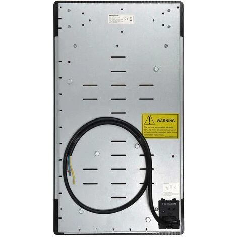 Montpellier CER31NT 30cm Glass Domino Ceramic Electric Hob - Black - Image 4