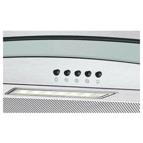 Candy CGM70NX 70cm Curved Glass Chimney Cooker Hood Stainless Steel - Image 2
